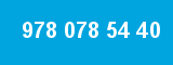 978 078 54 40